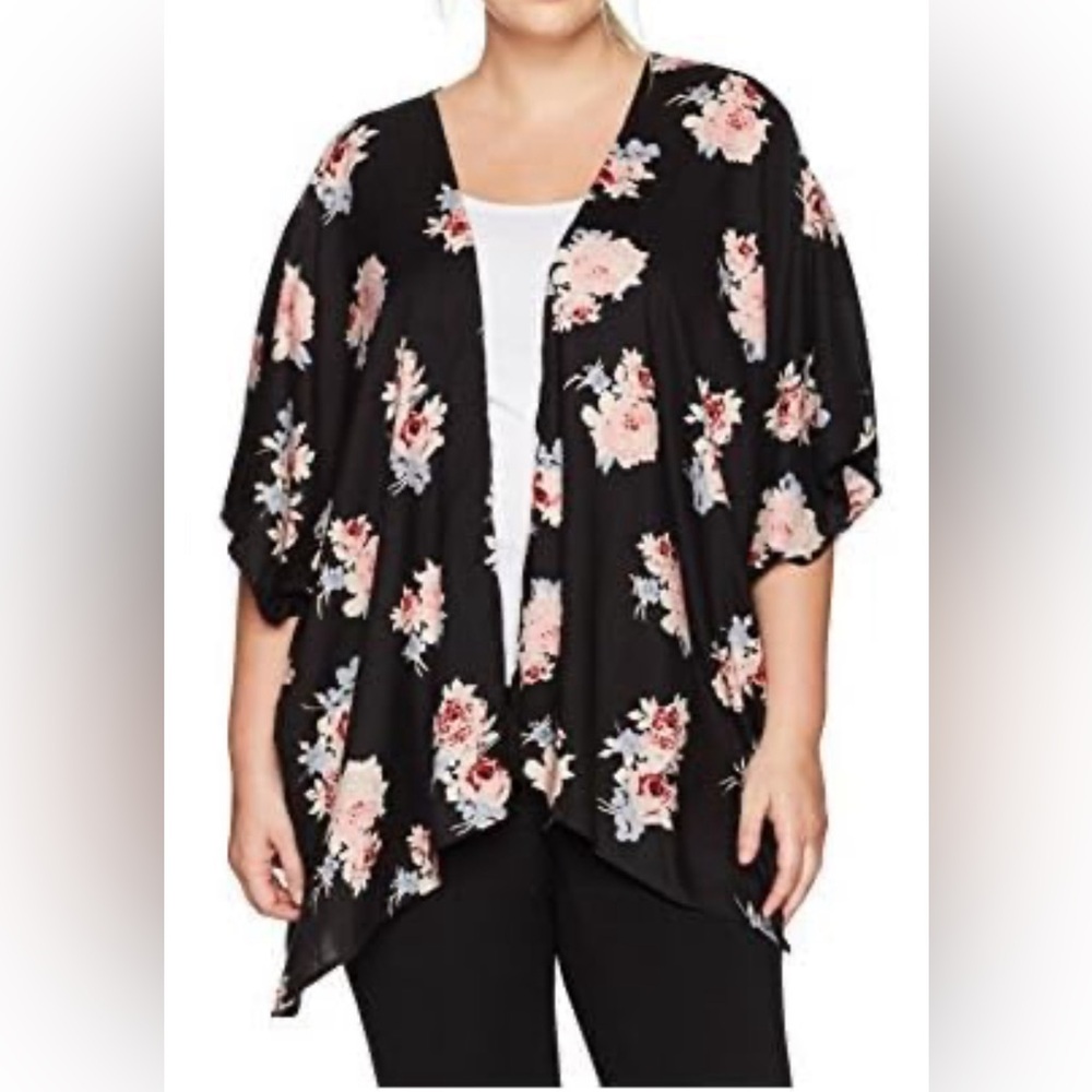 Angie floral kimono
